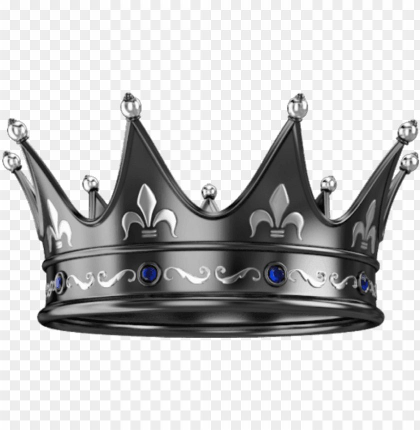 #crown #corona #black #negro #negra #king #rey #queen - corona de reina negra PNG image with transparent background@toppng.com