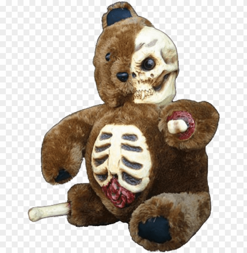dead teddy bear