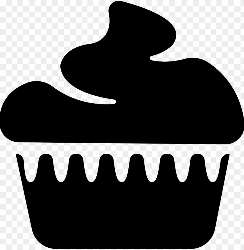 cupcake dessert svg  icon free- cupcake dessert svg  icon free PNG image with transparent background@toppng.com