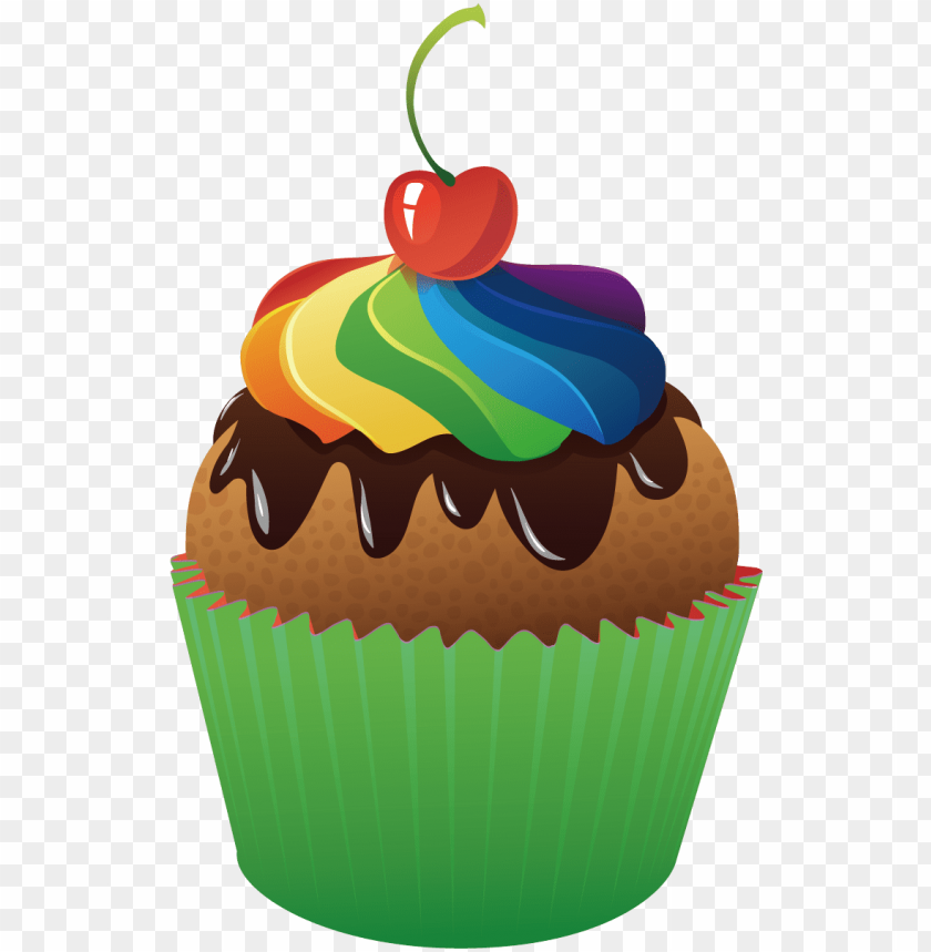 free PNG cupcake icing bakery birthday cake cherry cake - cupcake icing bakery birthday cake cherry cake PNG image with transparent background PNG images transparent