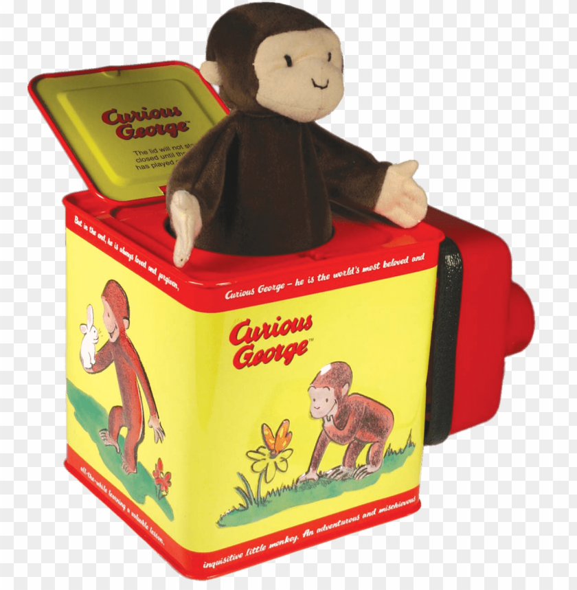 miscellaneous, jack in the box, curious george jack in the box, 