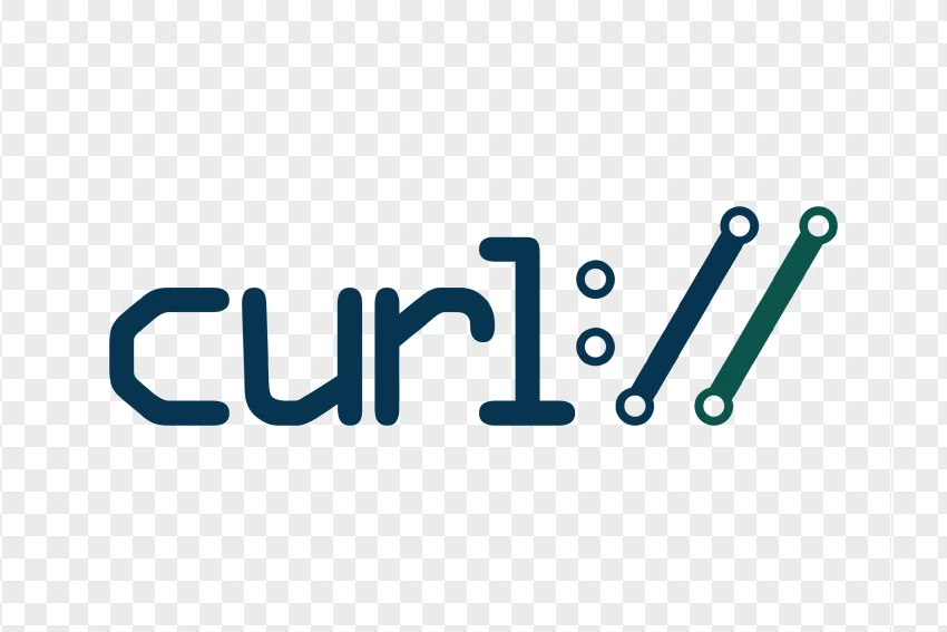 Curl Logo Web Data Transfer Tool Icon PNG Transparent Background