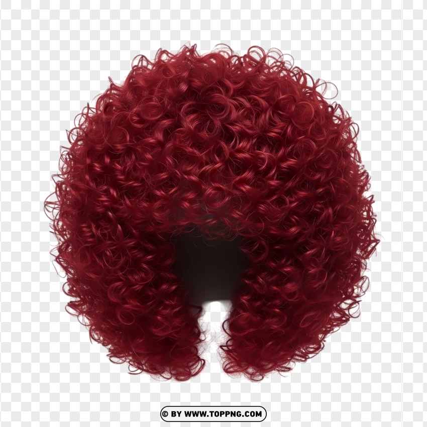 Curly bob red hair – voluminous, short style