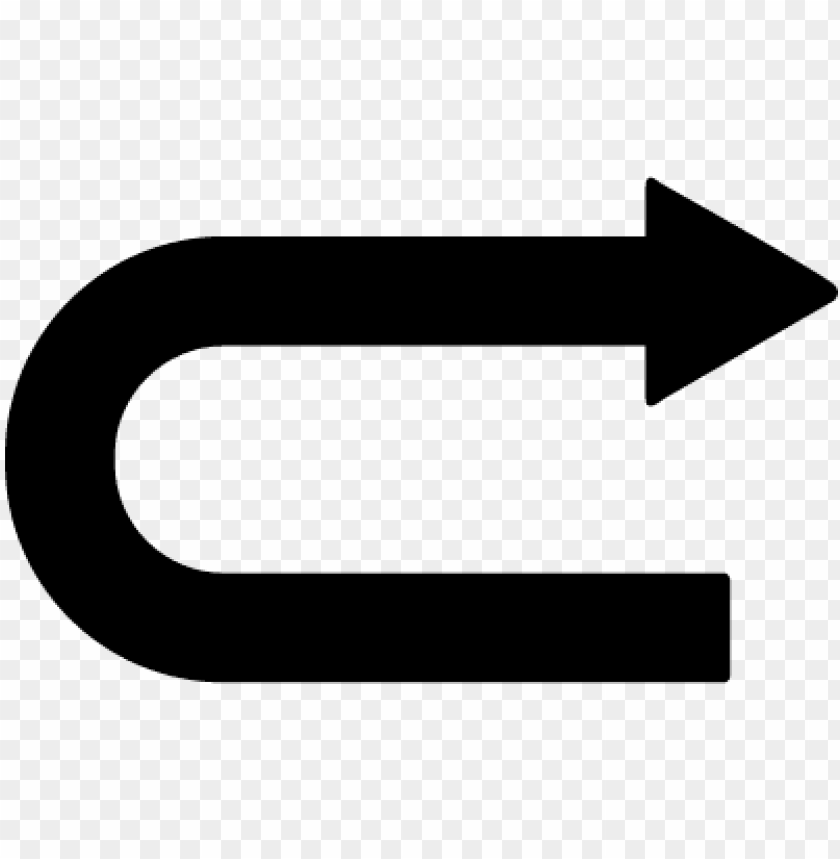 Curved Arrow Pointing To Right ⋆ Free Vectors, Logos - Long Curve Arrow PNG Image With Transparent Background