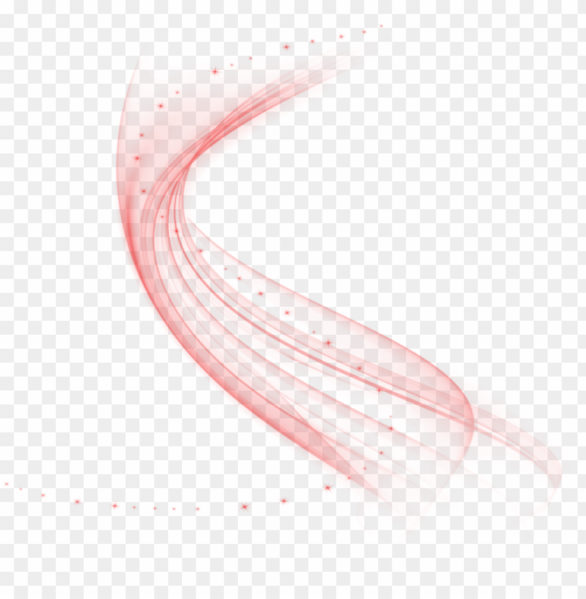 curved red lines effect PNG image with transparent background@toppng.com