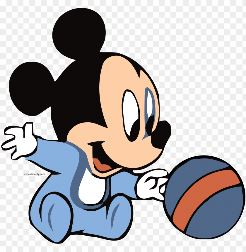 Cute Baby Mickey Mouse Png Image With Transparent Background Toppng