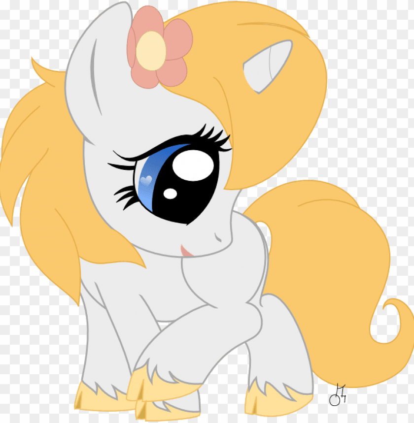 Cute Baby Unicorn Drawing PNG Transparent Background