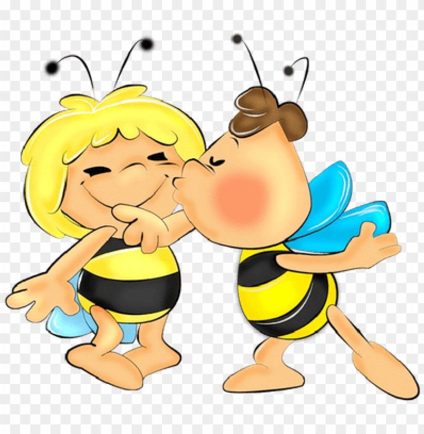 Download Cute Bee Clip Art Maya The Bee Clipart Png Image With Transparent Background Toppng