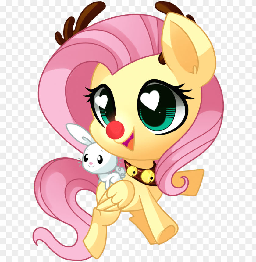 free PNG cute chibi fluttershy PNG image with transparent background PNG images transparent