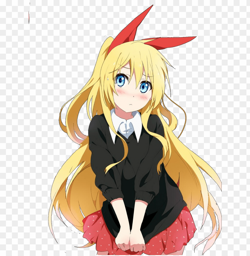 Cute Chitoge Kirisaki Nisekoi Chitoge Png Image With Transparent Background Toppng