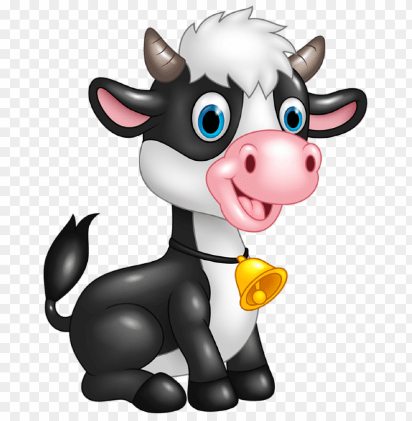 Download cute cow cartoon clipart png photo | TOPpng