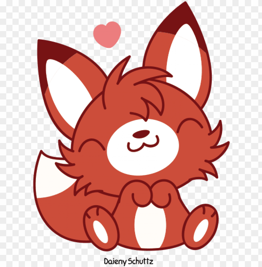 Cute Fox - Drawing - Free Transparent PNG Clipart Images Download