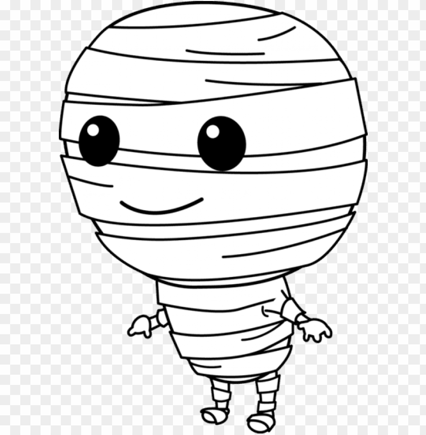 cute halloween mummy free images 2 clipart png photo - 35751