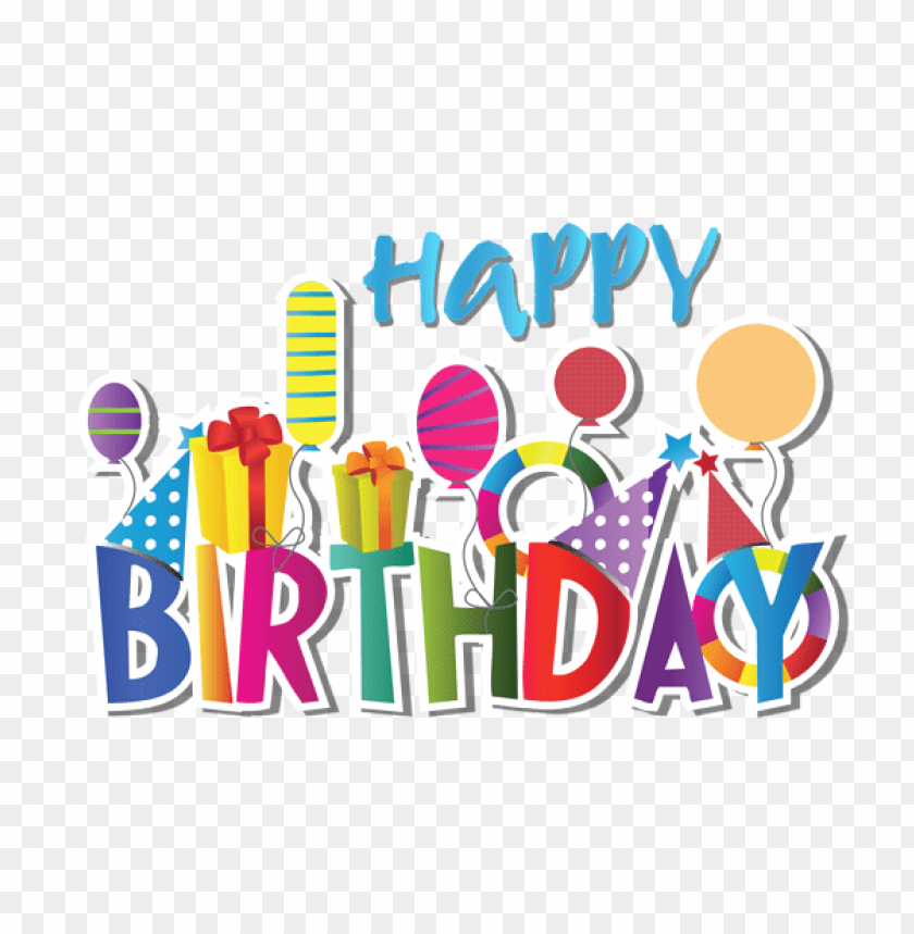 Cute Happy Birthday Png Images Background - Image ID Is 42050 | TOPpng