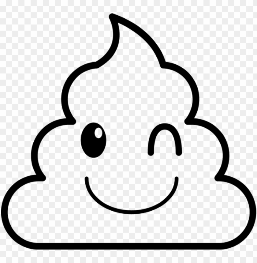 cute poop coloring pages png image with transparent