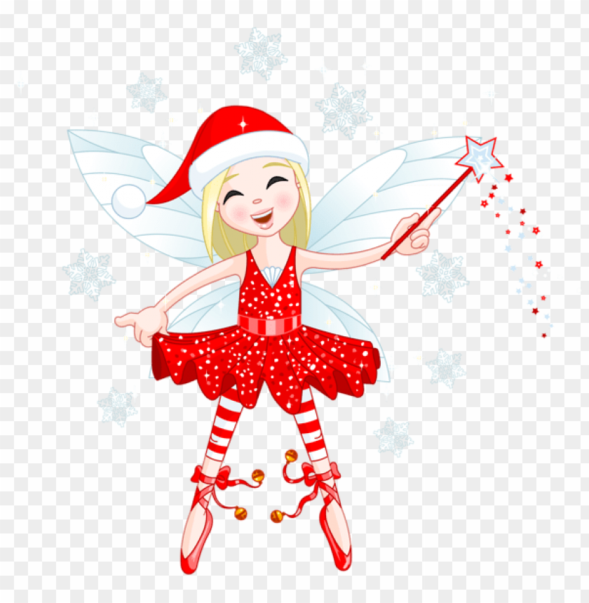 cute red elf PNG Images 40723