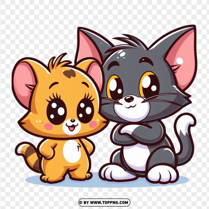 Tom and Jerry,    Disney character,    Cartoon,isolated,    Illustration,    Fictional Character ,    Fantasy