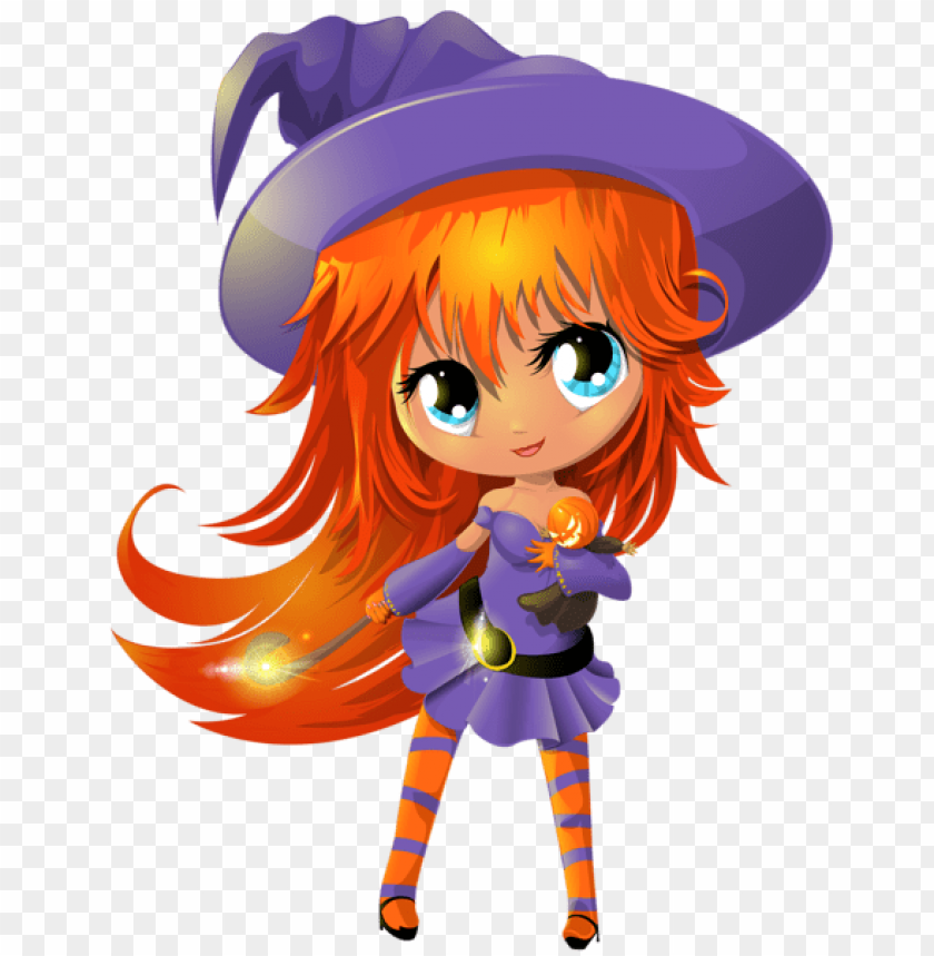 cute witch transparent png images background -  image ID is 56479