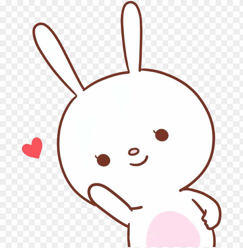 cuteness wallpaper cute cartoon bunny - screen wallpaper cute cartoo PNG  image with transparent background | TOPpng