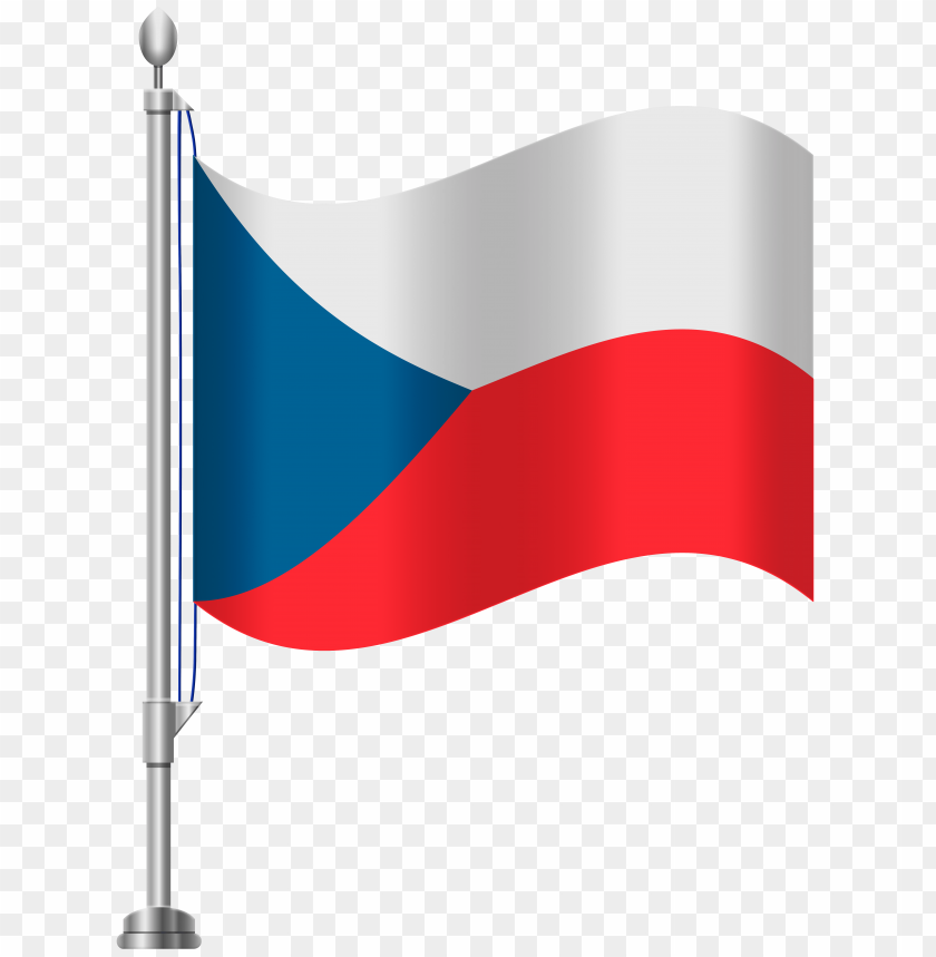czech republic flag clipart png photo - 31185