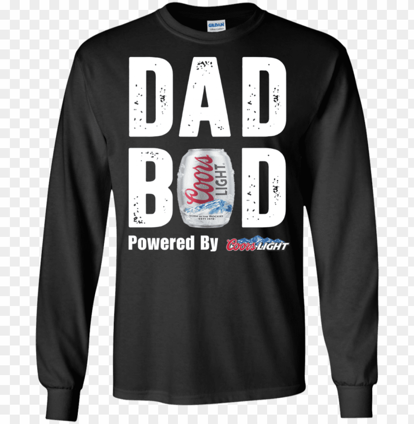 free PNG dad bod powered by coors light shirt, hoodie - you cant buy happiness but you can buy a lift pass PNG image with transparent background PNG images transparent