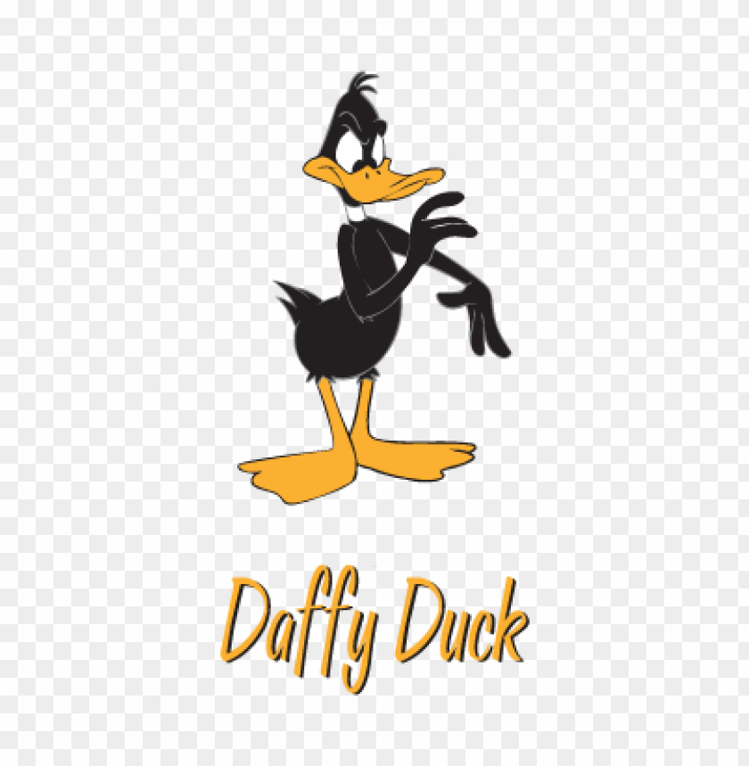  daffy duck character logo vector free - 466198