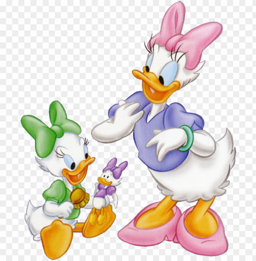 daisy duck clipart - daisy disney baby PNG image with transparent background@toppng.com