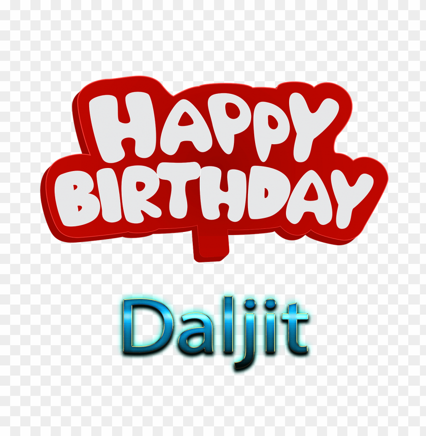 Daljit 3d Letter Png Name PNG Image With No Background - Image ID 37866 ...