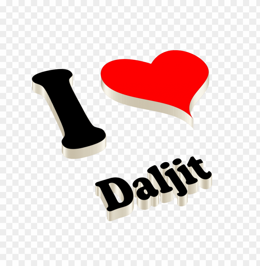 daljit happy birthday name logo PNG image with no background - Image ID 37865