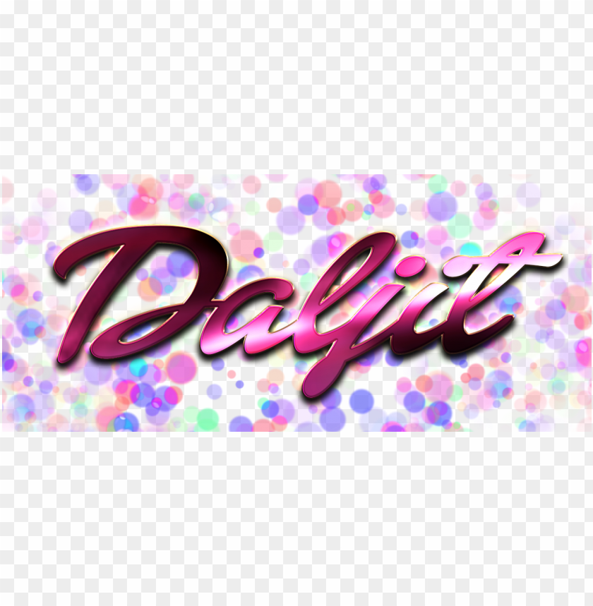 daljit miss you name png PNG image with no background - Image ID 37859