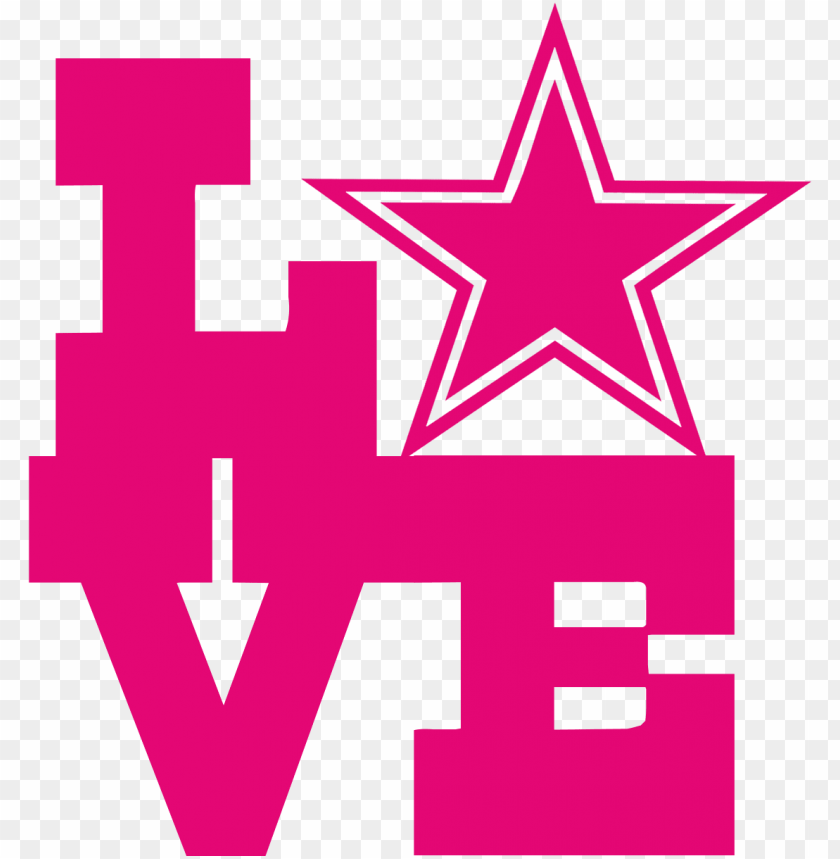 Dallas Cowboys Pink Star  Dallas - Fathead Nfl Logo Wall Decal Nfl Team Dallas Cowboys PNG Transparent With Clear Background ID 227575
