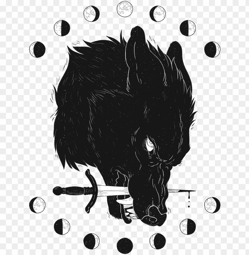 Dappermouth Witch Elysium Simbolos De Lobos PNG Image With Transparent Background
