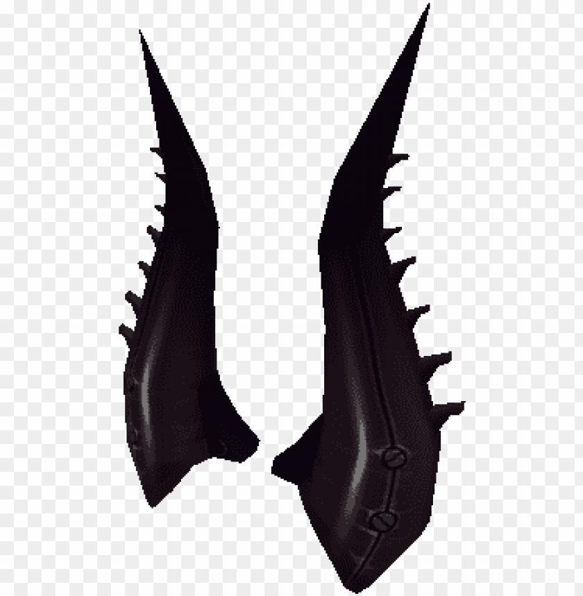 Dark Horns Of Pwnage Purple Horns Roblox Png Image With