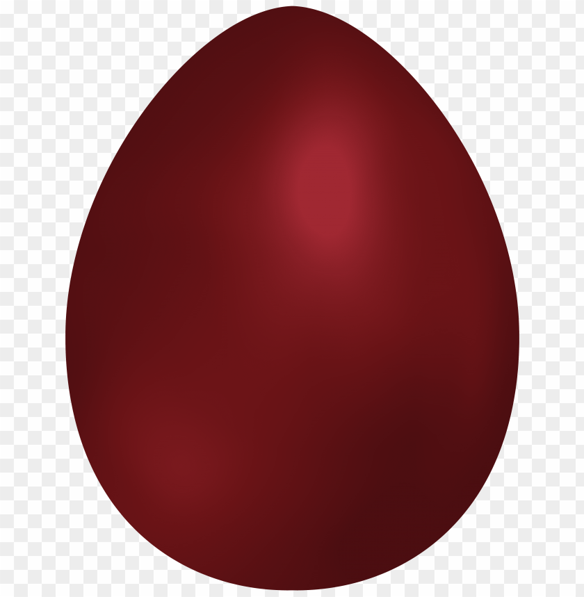 dark red easter egg clipart png photo - 31096