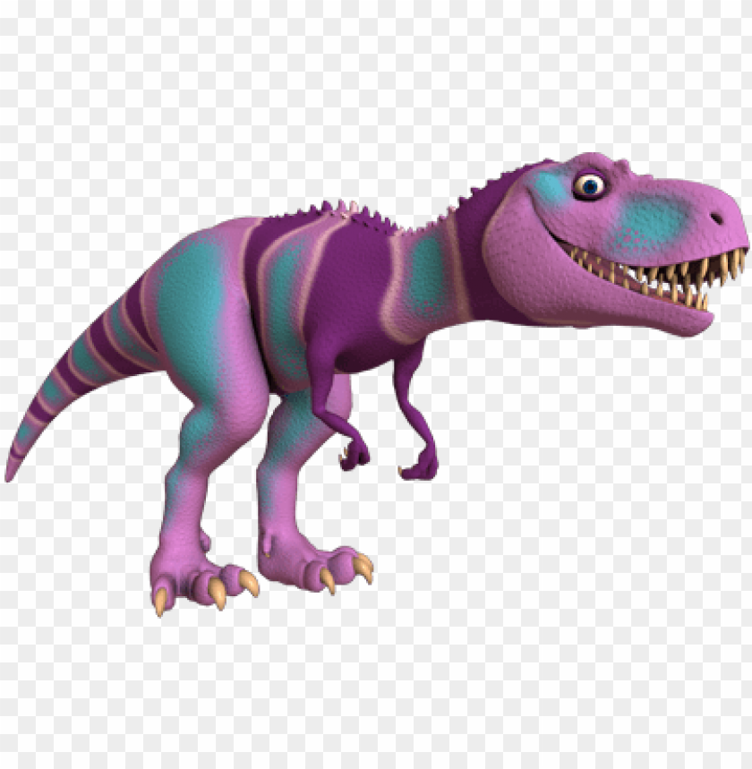Download Daspletosaurus 3d Model Dinosaur Train Purple Dinosaur Png Image With Transparent Background Toppng