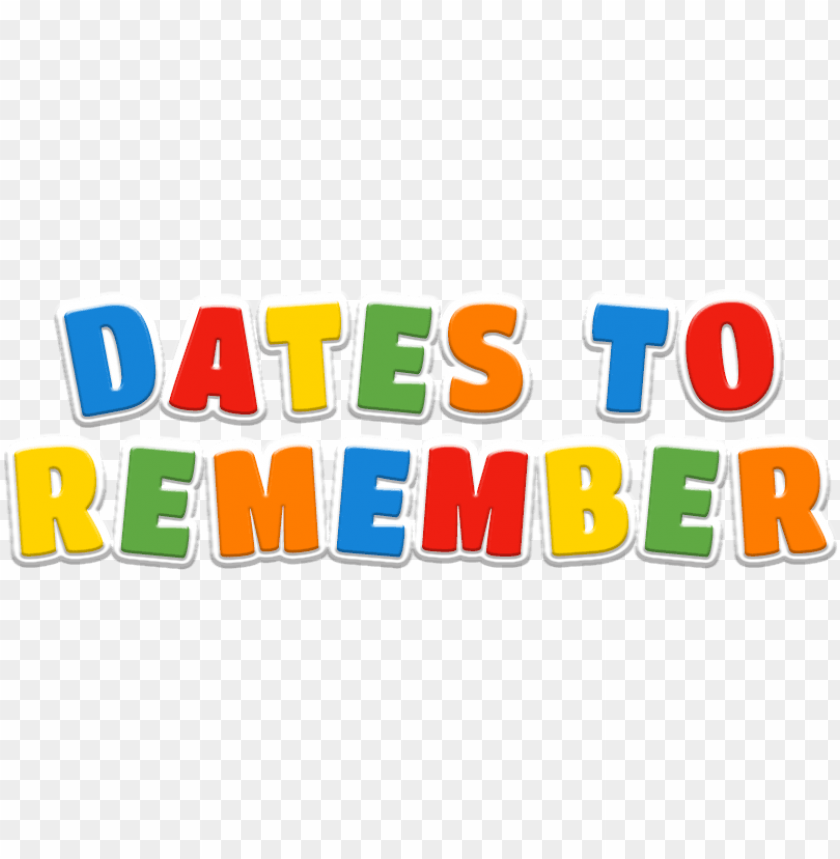 free PNG dates to remember clipart clipartxtras png - important dates clipart PNG image with transparent background PNG images transparent