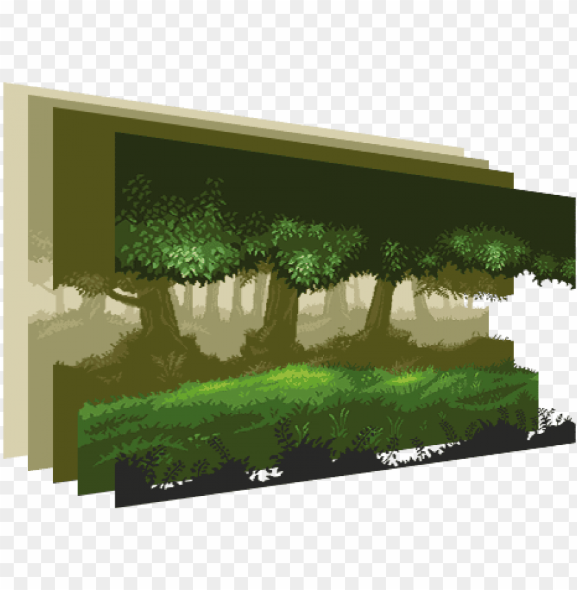 Day Light Forest Pixel Art Background Game Pack 2 Png Image With Transparent Background Toppng