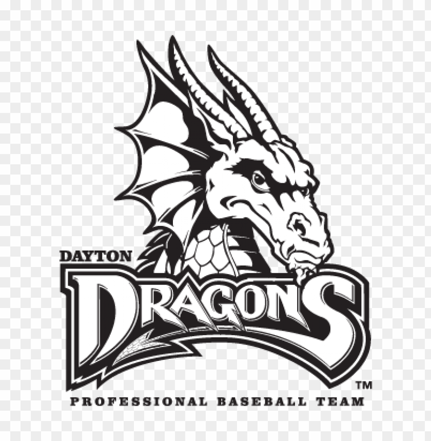  dayton dragons logo vector free download - 466236