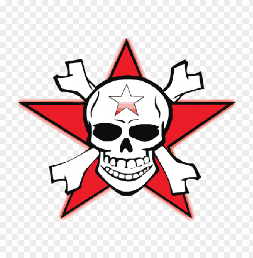  dead skull logo vector free download - 466303