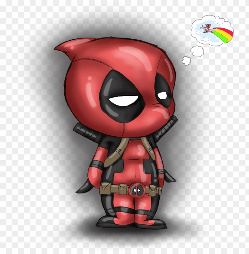 Transparent Deadpool Chibi Png - Caricatura Imágenes De Deadpool, Png  Download , Transparent Png Image - PNGitem