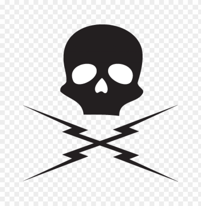  death proof skull logo vector free - 466334