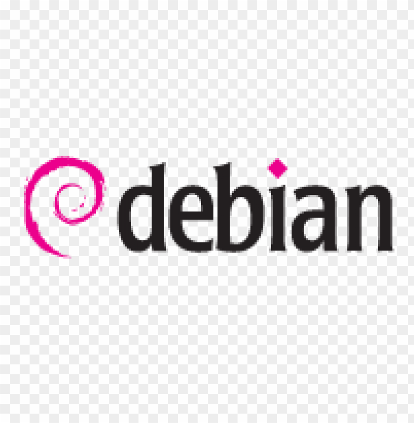  debian logo vector free - 468517