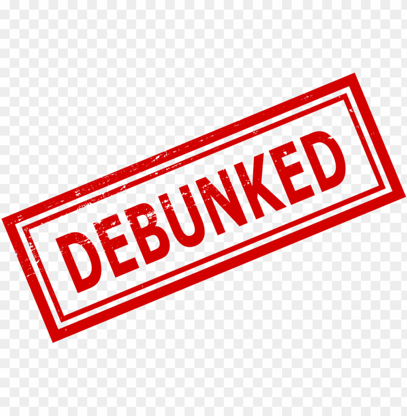 debunked stamp png - Free PNG Images ID is 3144