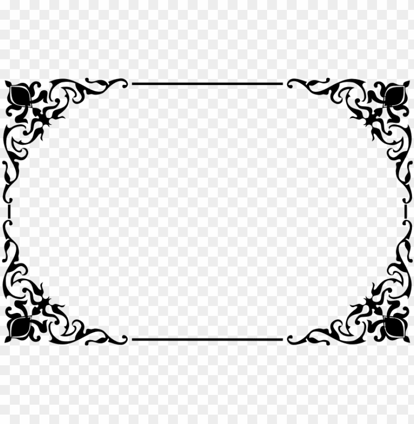 deco frame PNG image with transparent background@toppng.com