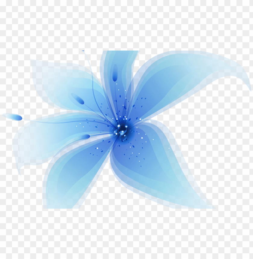 decorative blue flower png clip art image gallery yopriceville - blue flowers png clipart PNG image with transparent background@toppng.com