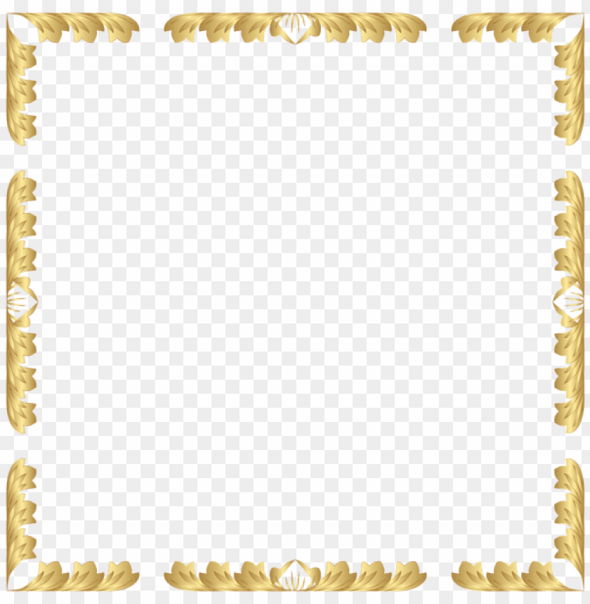 decorative border frame transparent