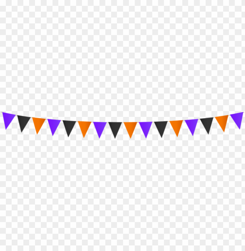 decorative halloween streamer png png images background -  image ID is 56501