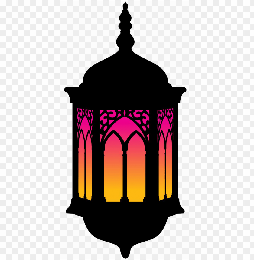 PNG image of decorative lantern with transparency - Image ID 6047