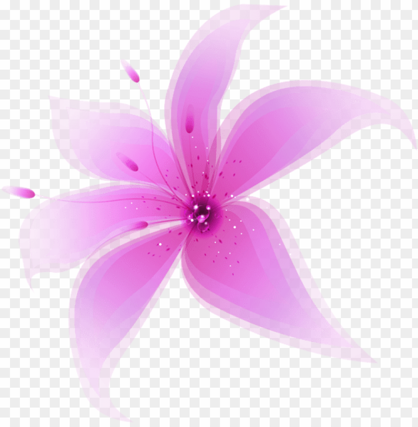 decorative pink flower
