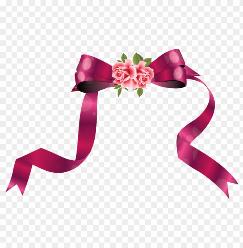 pink ribbon bow decorative icon 24600411 PNG